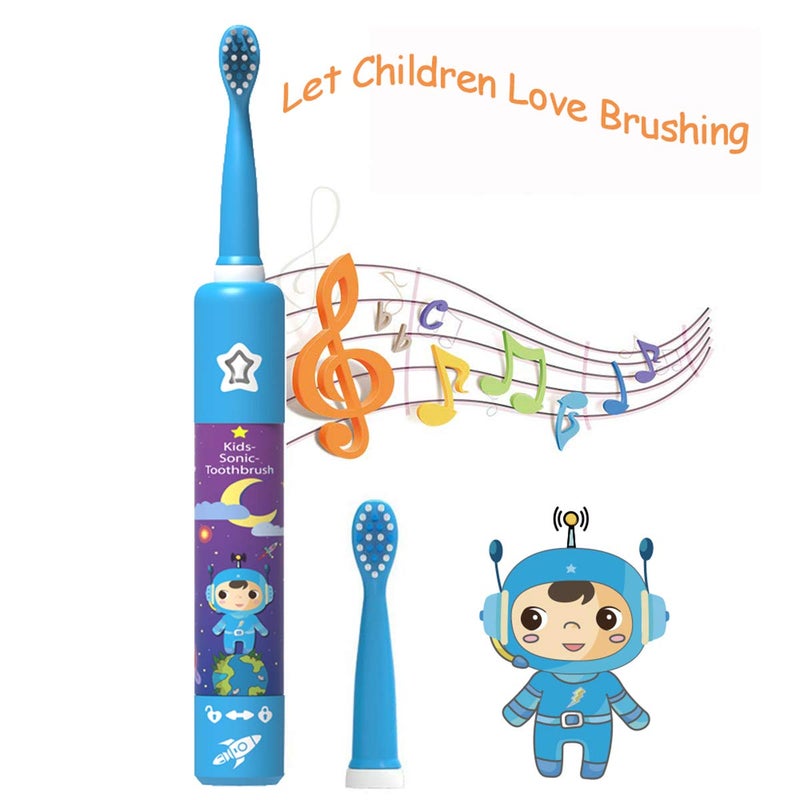 OJV Replacement Toothbrush Heads Compatible with OJV, 2 Pack Professional Electric Toothbrush Heads Clean Brush Heads Refill for 8620 8630 (Blue) - Image 2